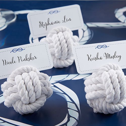 Nautical Rope Place Card Holder