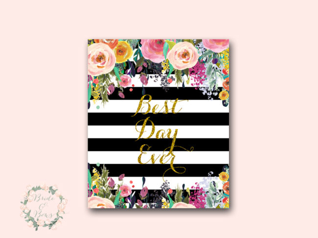 WD19-best-day-ever-shabby-chic-floral-black-stripes-bridal-shower-wine