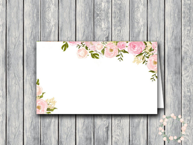 wd67-light-pink-peonies-flower-wedding-name-cards