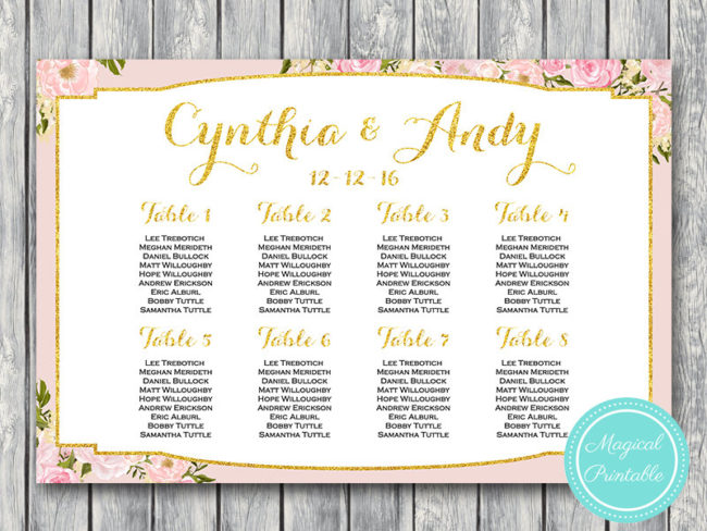 Custom-Pink-Floral-Gold-Find-your-Seat-Chart-Printable-Wedding-Seating-Poster-2-1