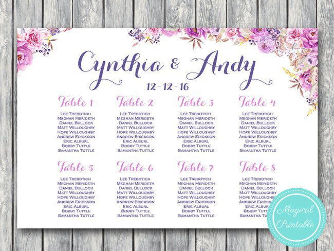 Personalized-Purple-Floral-Find-your-Seat-Chart-Wedding-Seating-Poster
