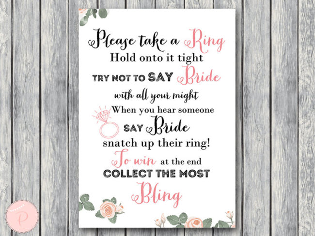 th03 Dont Say Bride Game, Dont Say a word Game, Take a Ring Game