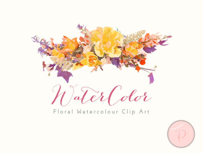 velvet-boho-florals-watercolor-cliparts