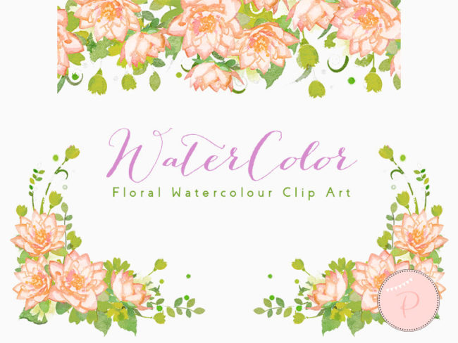 WCA86-pink-flower-clipart-dahlia-floral