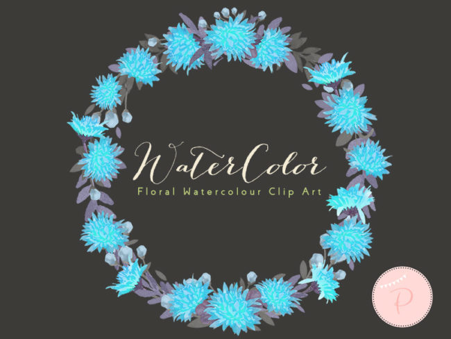 WCA89-blue-turquoise-floral-cliparts-wreath