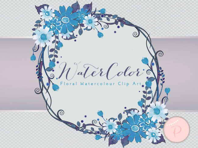 WCA93-blue-flower-cliparts-wreath