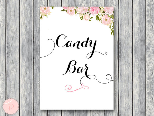 wd67-sign-pink-flower-candy-bar-sign-instant-download