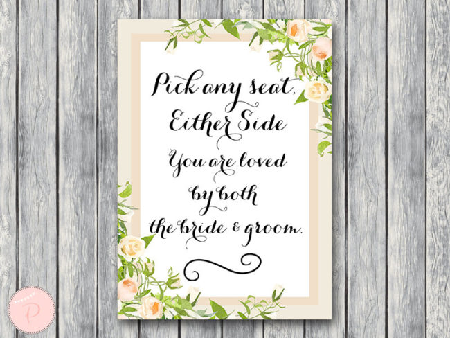 WD75-Pick-a-Seat-not-a-side-sign-printable-wedding