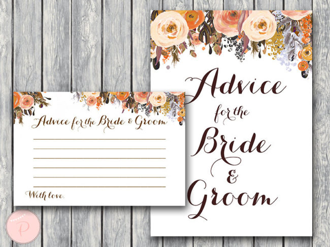 WD82-Advice-for-Bride-Groom-Card-&-Sign