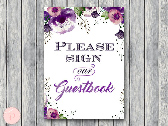 WD83-Purple-Guestbook-Sign
