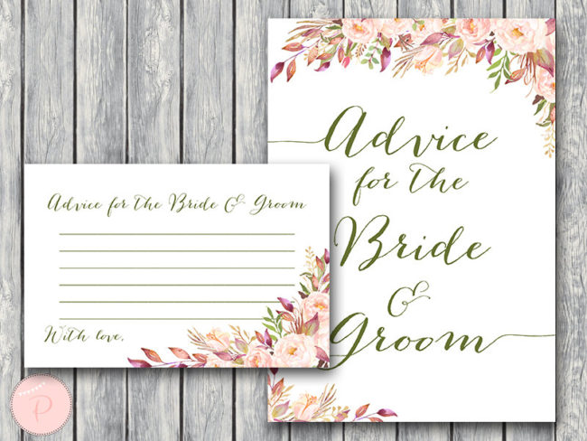 WD85-Advice-for-Bride-Groom-Card-&-Sign