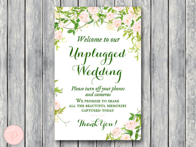 WD96-Unplugged-Wedding-Sign