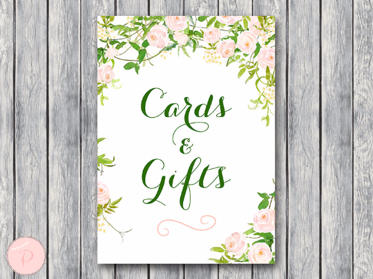 Garden Cards and Gifts Sign Instant Download