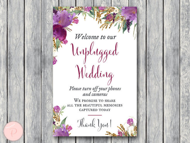 TH59-Unplugged-Wedding-Sign