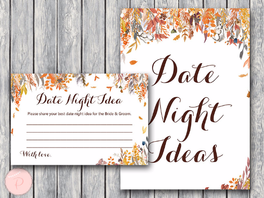 Autumn Fall Date Night Ideas