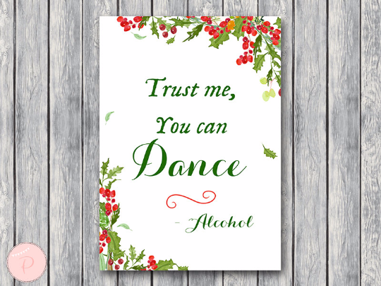 Christmas Trust me you can dance