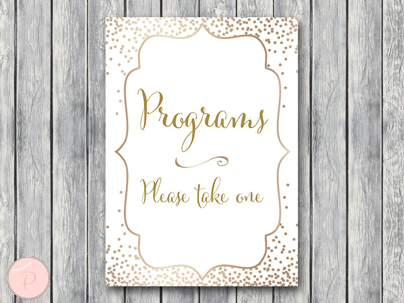 WD93-Programs-sign-golden-wedding-signs