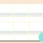 BS429-Labels-TentStyle-aqua-turquoise-pink-placecards-labels
