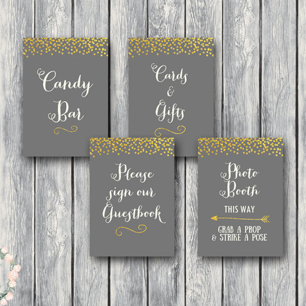 gold-sparkle-glitter-gray-wedding-decoration-sign-printable-engagement-party-signs
