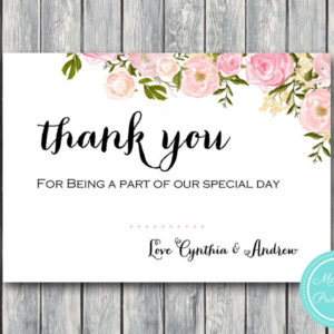 pink-floral-custom-wedding-thank-you-cards
