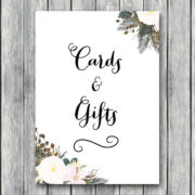 white-flower-vintage-wedding-cards-and-gift-sign