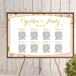 Custom-Pink-Floral-Gold-Find-your-Seat-Chart-Printable-Wedding-Seating-C76y