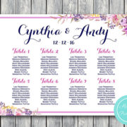 custom-purple-flowers-find-your-seat-chart-printable-wedding-seating-poster-2