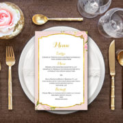 personalized-pink-floral-gold-wedding-menu-custom-wedding-menu-printable