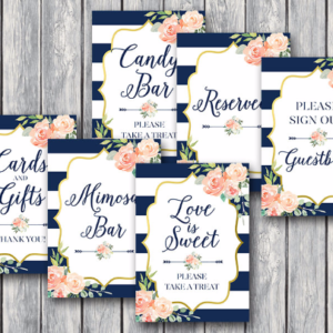 Boho-Navy-Gold-Bridal-Shower-Table-Signs-Package-Nvy-1 (1)
