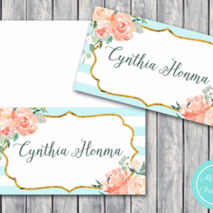Mint-Gold-File-Wedding-Name-Cards-Name-Tent-Tags-Printable