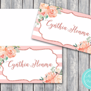 Rose-Gold-Floral-Wedding-Name-cards-Name-Tags-Printable-Tent-Style-cards