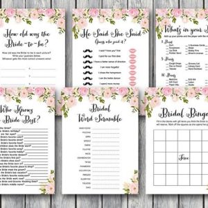 Peonies-Bridal-Shower-Games-Package-Instant-Download