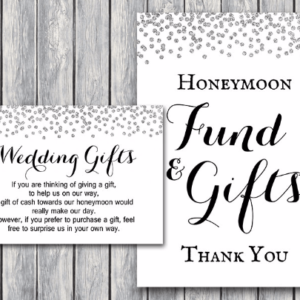 Silver-Confetti-Honeymoon-Fund-Card-and-Sign-Wedding-Gift