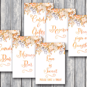 Autumn-Fall-Bridal-Shower-Table-Signs-Package