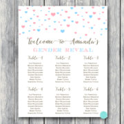 sn595 hearts baby shower seating chart gender reveal party download