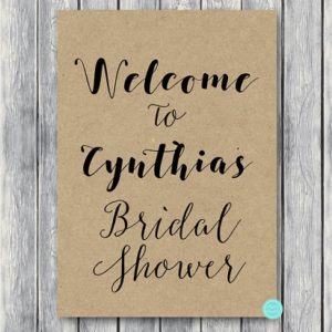 rustic welcome sign printable