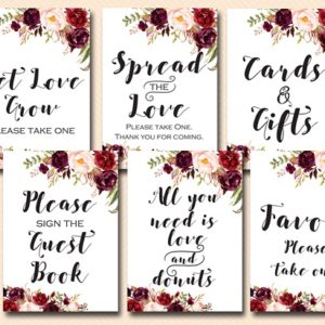 burgundy-boho-floral-wedding-bridal-table-sign-550