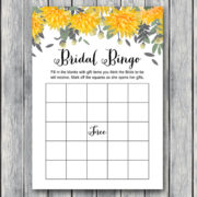 TH18-5x7-bingo-yellow-dandelion-wedding-bridal-shower-game