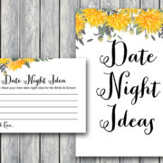 TH18-5x7-date-night-idea-yellow-dandelion-wedding-bridal-shower-game