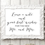 sn38-sign-note-wishes-for-mr-mrs-chic-wedding-sign