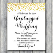 wd47c-gold-unplugged-wedding-sign-unplugged-ceremony