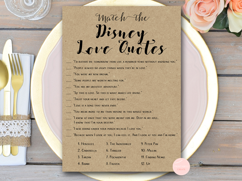 Disney Love Quotes For Wedding