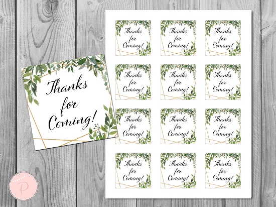 thank-you-tags-2inches-greenery-wedding-bridal-shower